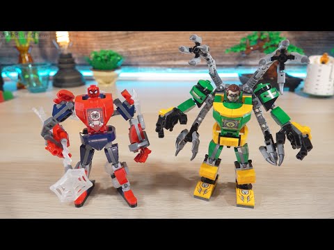 LEGO Spider-Man & Doctor Octopus Mech Battle 76198 ⏩ Speed Build
