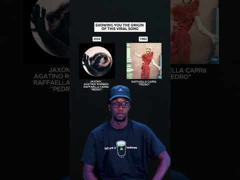 Showing You The Origin Of This Viral Song: PEDRO - Raffaella Carrà, Jaxomy, Agatino Romero #shorts