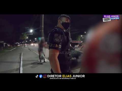 Travesti arruma uma baita encrenca com individuo e a ROMU teve que intervir - Diretor Elias Junior