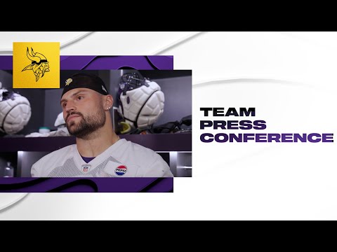 Minnesota Vikings Team Press Conferences | Week 12 vs. Bears | November 20