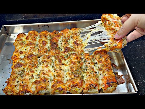 هاذي لي كتعتقني في رمضان 😋 بلا عجينة ولا تمارة ‼️ مملحات سهلة فين تبان بيتزا قدامها😜