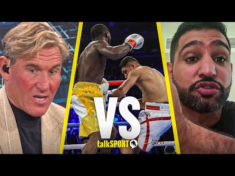 “You QUIT!” Amir Khan REACTS to SAVAGE claim in lively Canelo Vs Crawford debate with Simon Jordan