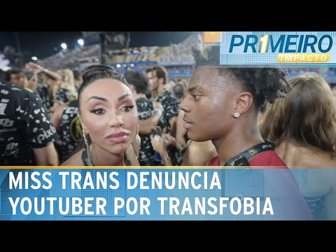 Miss Universo Trans denuncia youtuber americano por transfobia | Primeiro Impacto (19/02/24)