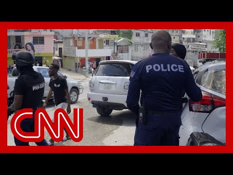 See inside police station in Haiti that gangs are targeting