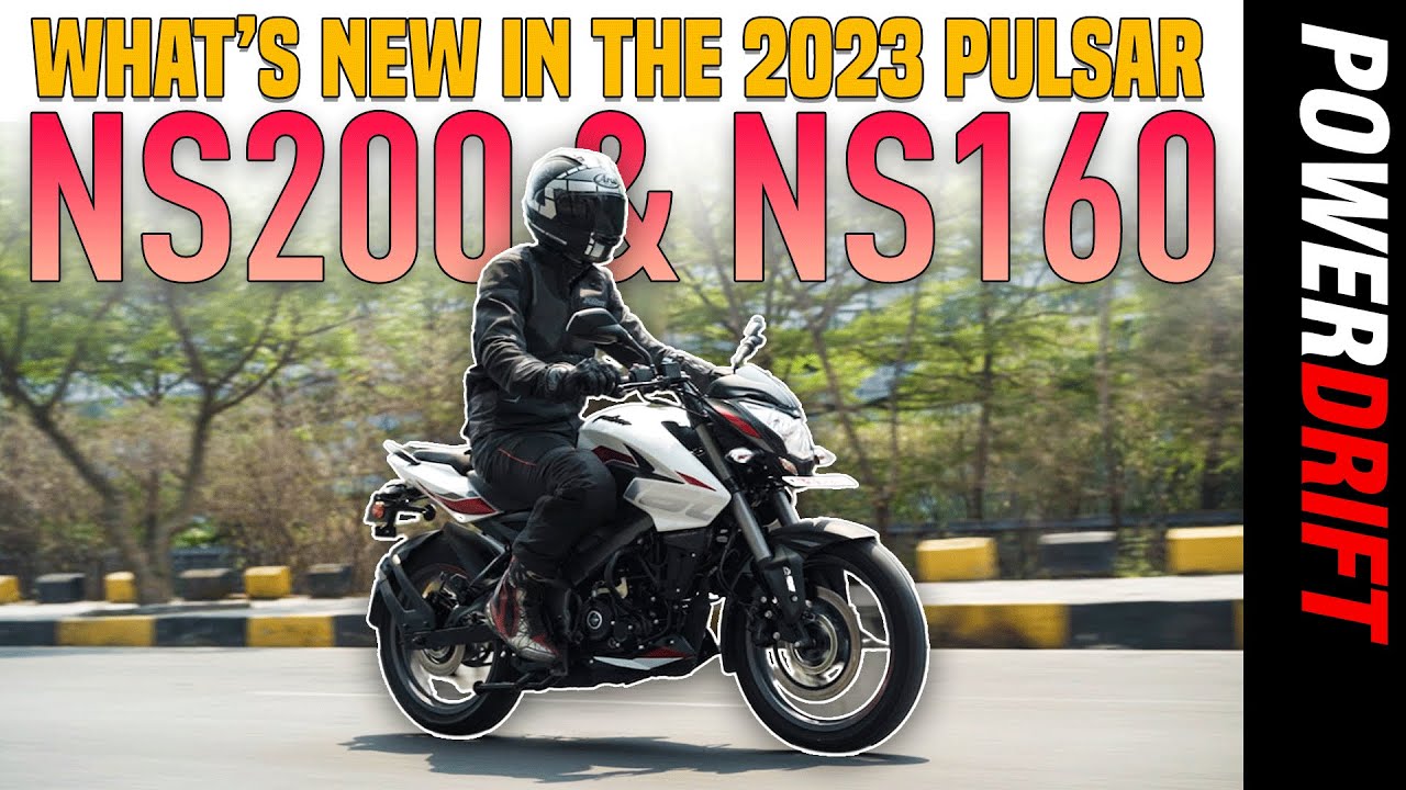 Updates for the 2023 Bajaj Pulsar NS160 and the NS200 | First Ride Review | PowerDrift