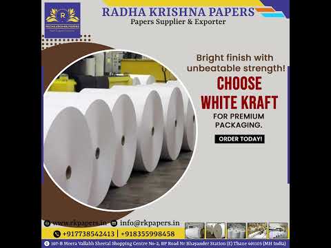 #whitebleachedkraft #virginkraftpaper #whiteogrpaper #brownogrpaper #butterpaper #greessproofpaper