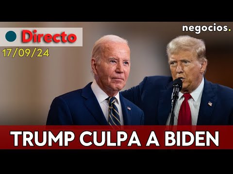 DIRECTO: Trump culpa a Biden y Kamala, la advertencia de Putin y la tensión en Israel