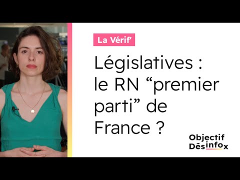 Le RN premier parti de France après le 1er tour des législatives ?