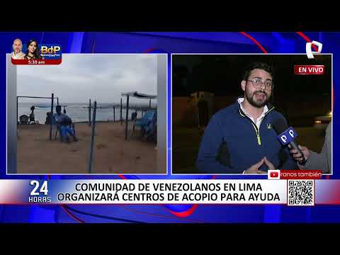 Terremoto en Venezuela: habilitan centros de acopio en Perú para ayudar a damnificados