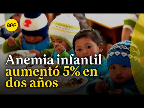 Anemia infantil representa un problema en el Perú tras su aumento del 5% en los últimos dos años