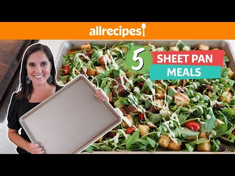 5 New Tasty Sheet Pans Recipes | Sheet Pan Frittata, Chili, Apple Crisp, Fried Rice, & B.L.T. Salad