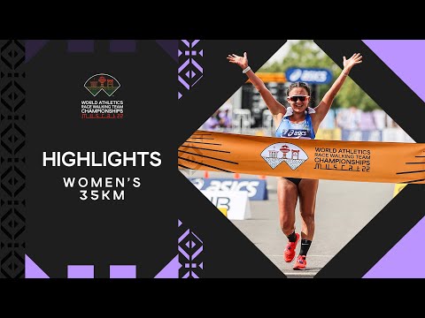 Morejón wins the women's 35km | World Athletics Race Walking Team Championships