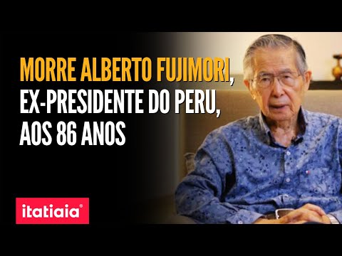 MORRE ALBERTO FUJIMORI, EX-PRESIDENTE DO PERU, AOS 86 ANOS