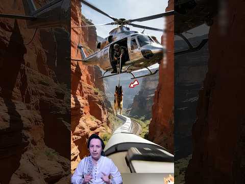 Perro se arrojó del Helicóptero para salvar a su Amo 😭