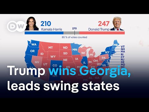 US election update: Key swing state Georgia called for Donald Trump | DW News