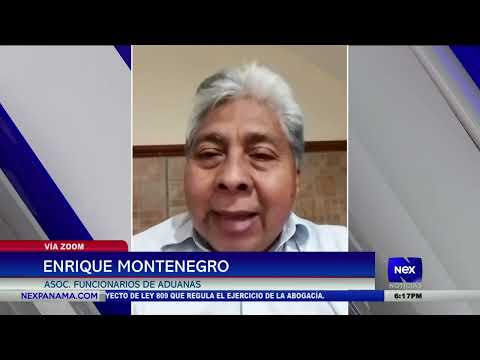 Entrevista a Enrique Montenegro, Asociación de Funcionarios de Aduanas