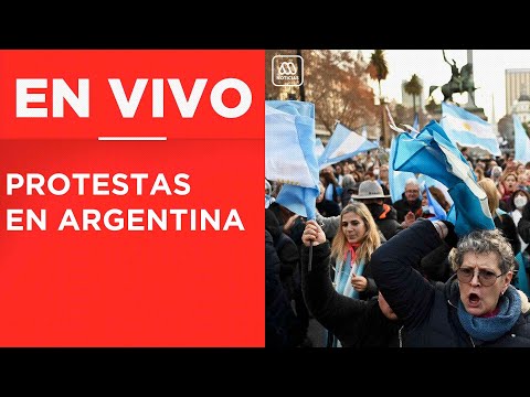 Protesta en Argentina: Manifestación por crisis económica