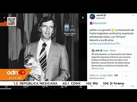 ¡Última Hora! Murió César Luis El Flaco Menotti, exentrenador campeón del mundo de Argentina