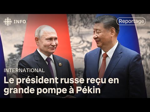 Rencontre Poutine - Xi : le président russe reçu en grande pompe