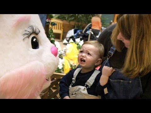 FUNNY KIDS EASTERN BUNNY Fails Compilation - Kids and Babies scared Eastern Bunnies 2018