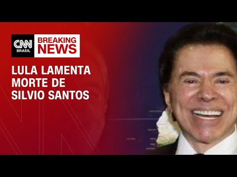 Lula lamenta morte de Silvio Santos  | AGORA CNN - TARDE I