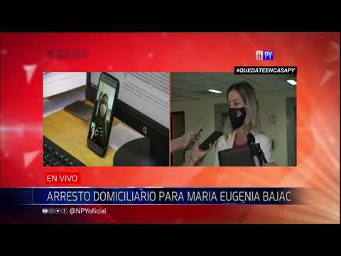 Prisión domiciliaria para exsenadora María Eugenia Bajac