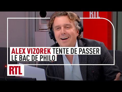 Alex Vizorek tente de passer le bac de philosophie