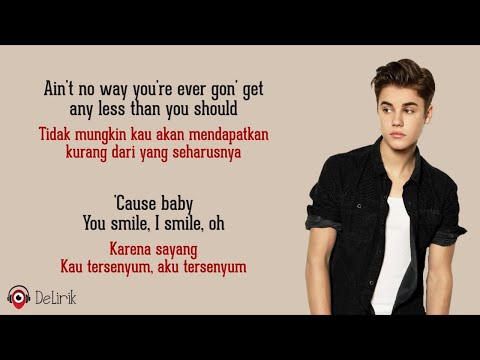 U Smile - Justin Bieber (Lirik Lagu Terjemahan)