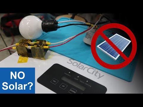 Testing Solar Inverter WITHOUT SOLAR! | V2H Solar City H6 | CHAdeMO to Home