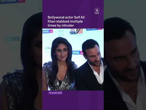 Bollywood star Saif Ali Khan stabbed