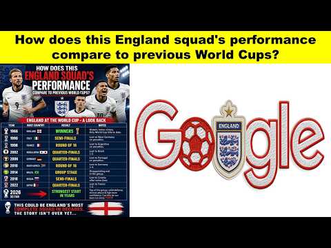 How does this England squad's performance compare to previous World Cups?