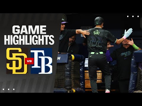 Padres vs. Rays Game Highlights (8/31/24) | MLB Highlights