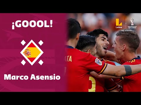 Marco Asensio anotó un gran gol de volea y puso el 2-0 para España contra Costa Rica