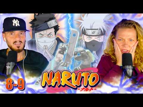 FIRST TIME WATCHING NARUTO Ep 8-9 REACTION & DISCUSSION