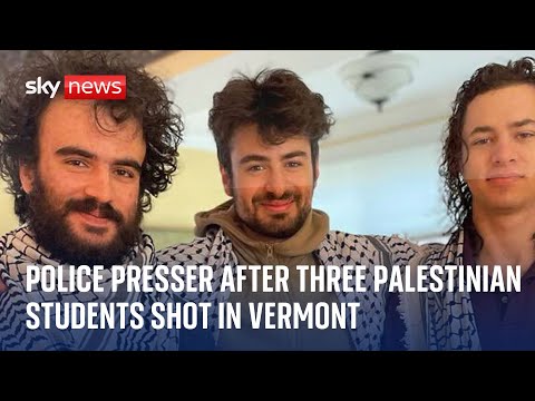 Watch live: Police news conference after three Palestinian students shot in Vermont 'hate crime'