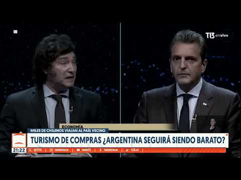 Triunfo de Milei: ¿Argentina seguirá siendo barato para chilenos que van a turistear?