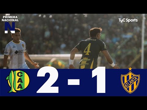 Aldosivi 2-1 Atlanta | Primera Nacional | Fecha 23 (Zona B)