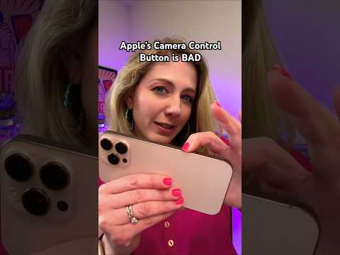 Apple’s New Camera Control Button is BAD 😕