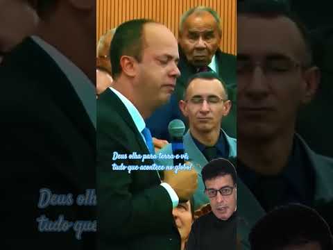 O homem precisa crê que acima de tudo existe um Deus que nunca dorme!pr; Isaias de Oliveira #unção