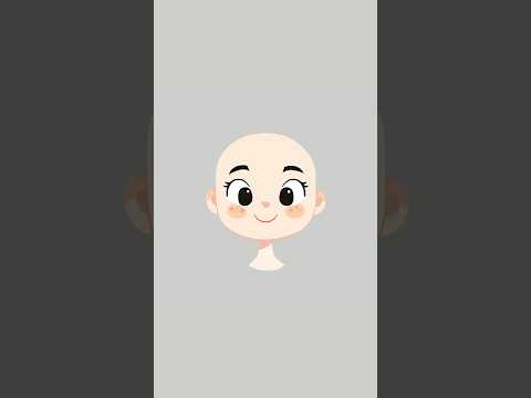 StoryBoard 0 de la vidéo Cartoon Girl Character ​@ArtwithFlo  #shorts #drawing