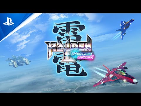 Raiden III x Mikado Maniax - Gameplay Trailer | PS5 & PS4 Games