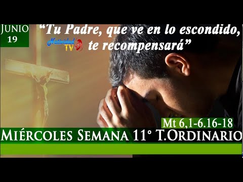 EVANGELIO DE HOY | Pbro. Juan Carlos Gómez Yánez / Miércoles, 19/06/2024 |#envivo #radionatividad