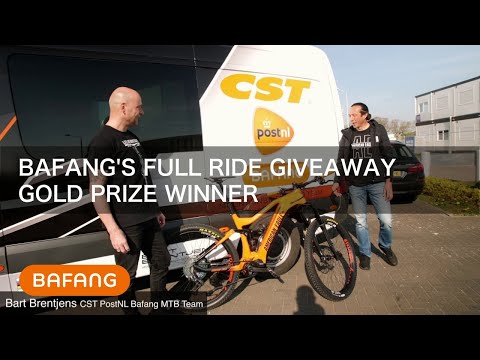 BAFANG's Full Ride Giveaway Gold Prize Winner