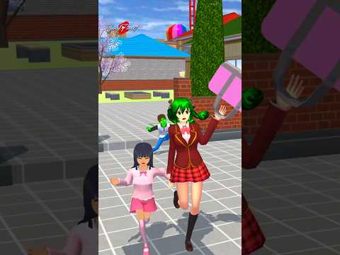 Yuta eat Zombie food, Mio Yuta become zombie Mom run 😱😭 #sakuraschoolsimulator #sakura