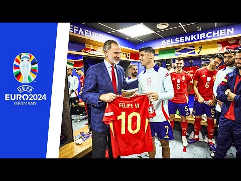 EURO 2024: El Rey Felipe VI felicita a la SELECCIÓN ESPAÑOLA tras la victoria contra ITALIA