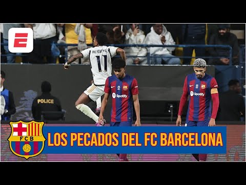 EL CLÁSICO: Los ERRORES del FC BARCELONA en la goleada recibida ante el REAL MADRID | Exclusivos
