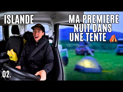 DORMIR SEUL DANS UNE TENTE AU MILIEU DE L’ISLANDE (Roadtrip Islande #2 🇮🇸)