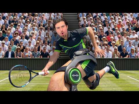 I Cheated At Tennis Using A Exoskeleton!