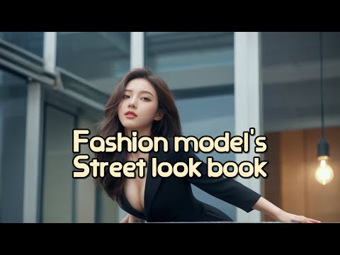 [AI Journey] Fashion model's Street look book   #AIJourney #FashionModel #Street #LookBook