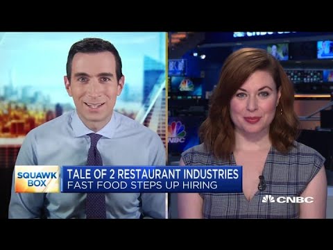 Fast food steps up hiring during pandemic while restaurants cut jobs